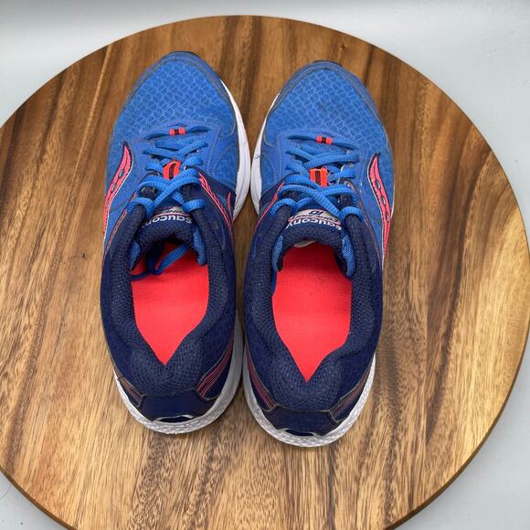 Saucony Cohesion 10 Shoes Womens Size 10 Blue Running Comfort Walking Sneakers - Picture 5 of 8